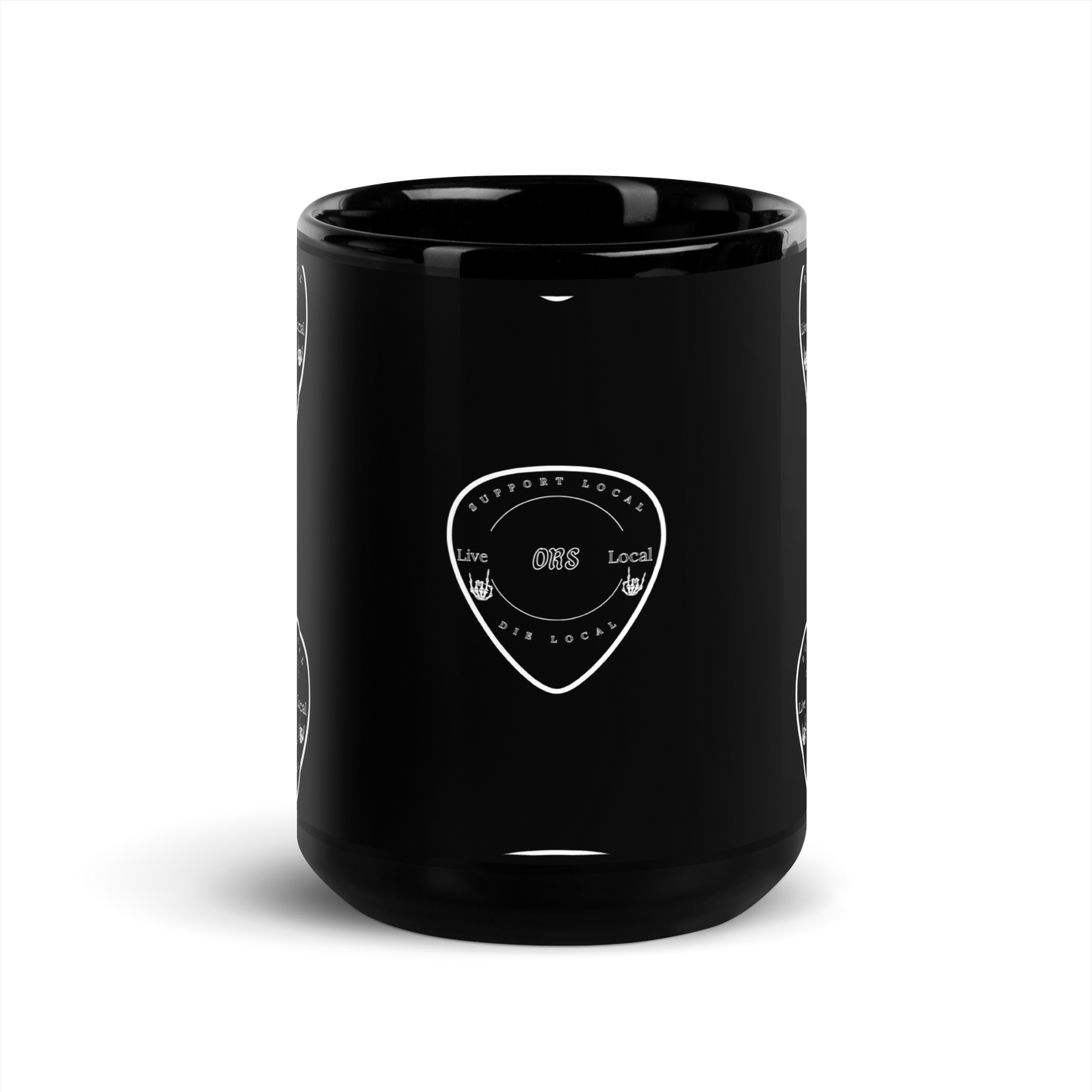 Black Glossy Mug