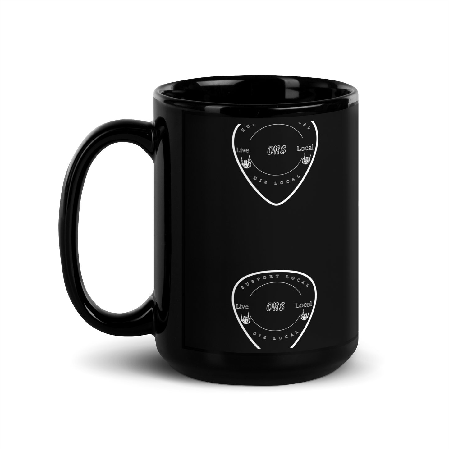 Black Glossy Mug