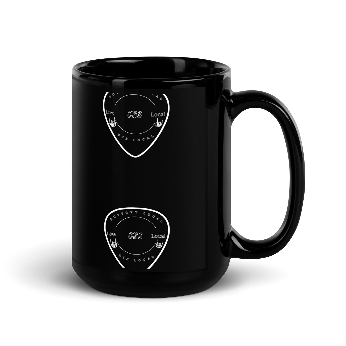 Black Glossy Mug