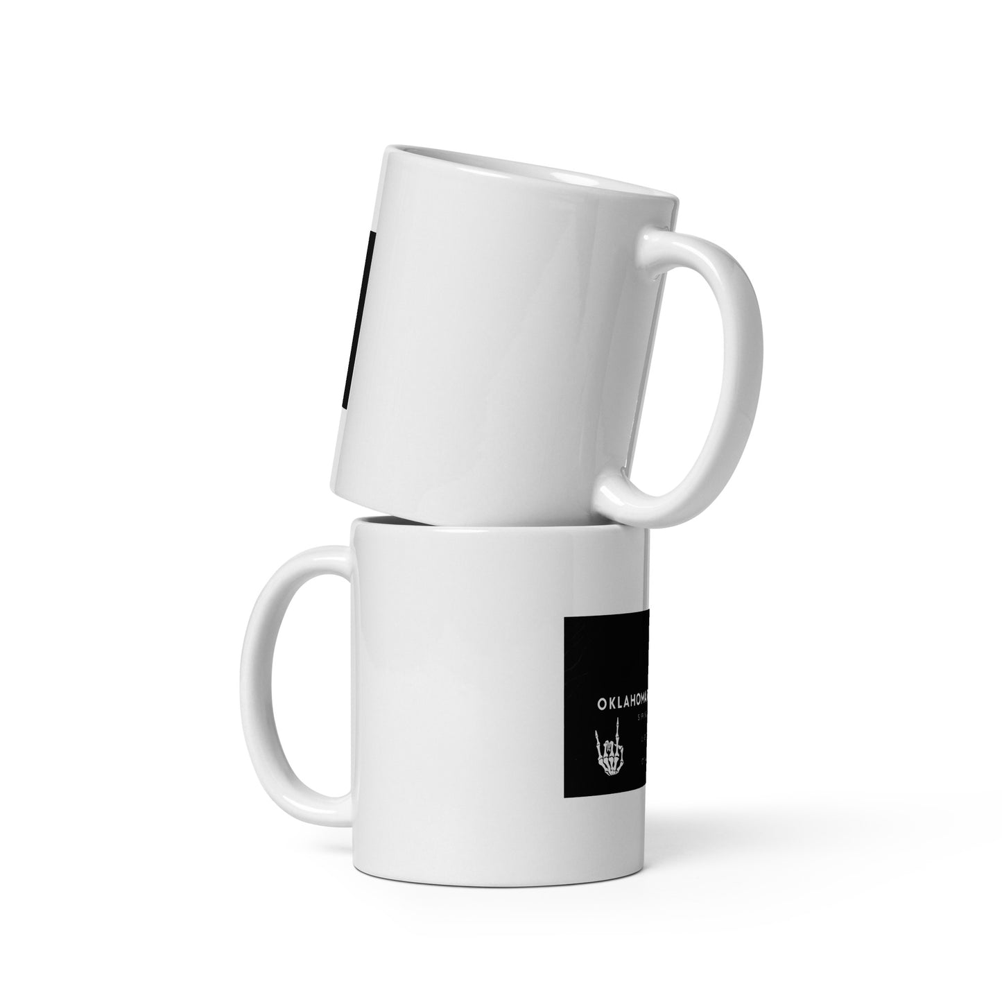 White glossy ORS Mug